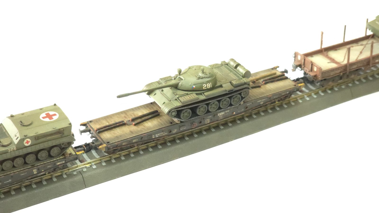 Sammp/Pxx 10 ČSD s T54 - SDV